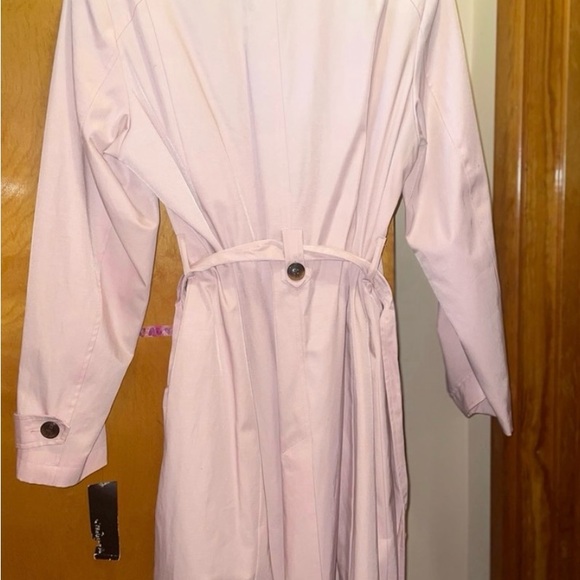 New with tags Relativity Pink Trenchcoat/ raincoat - Picture 5 of 11